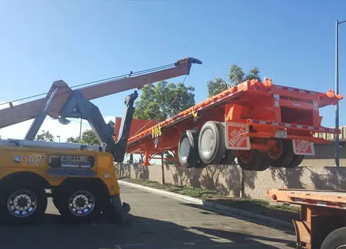 Flatbed Trailer, Limousine Towing Service